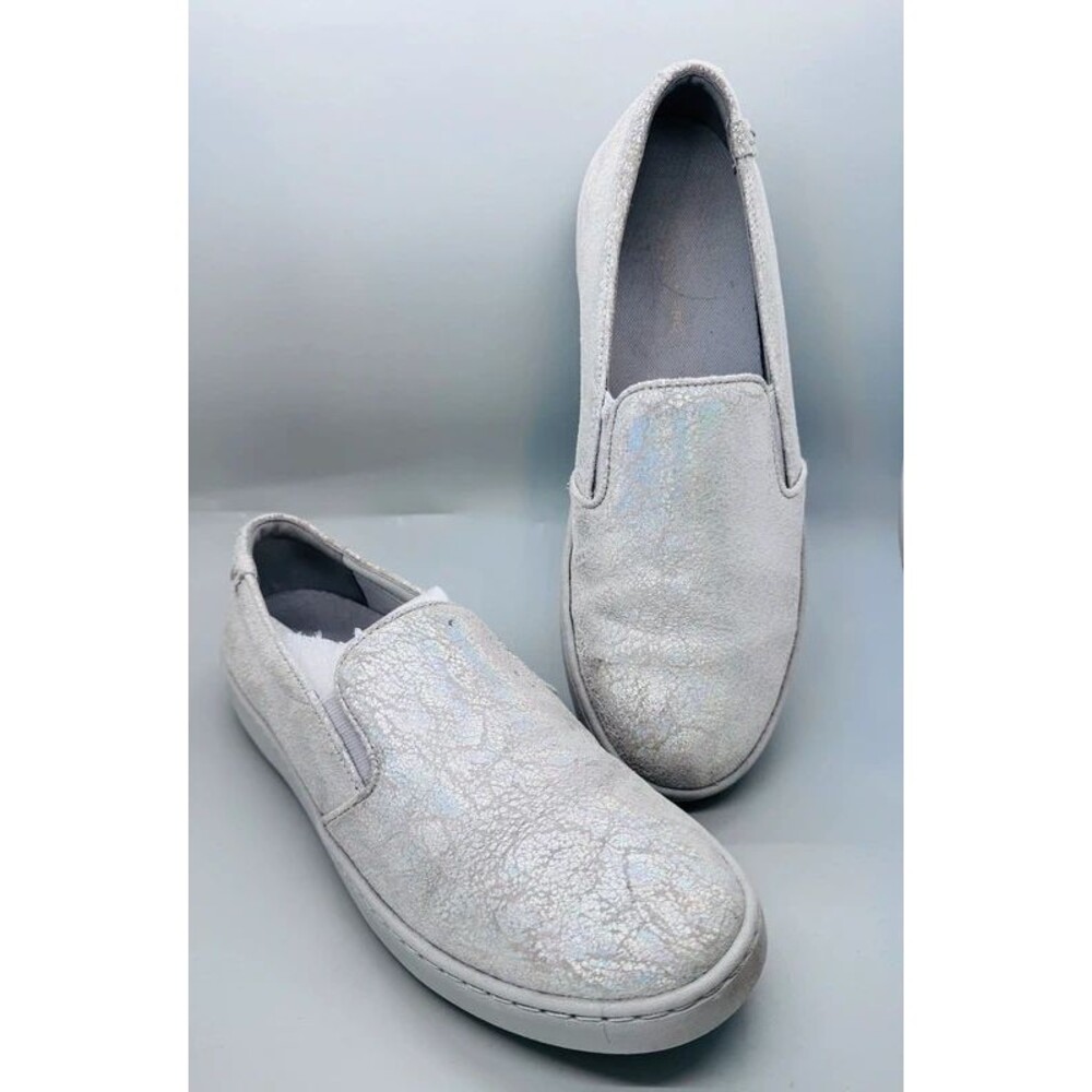 Vionic Avery Pro Metallic Women’s Slip Resistant Work Sneakers 9.5